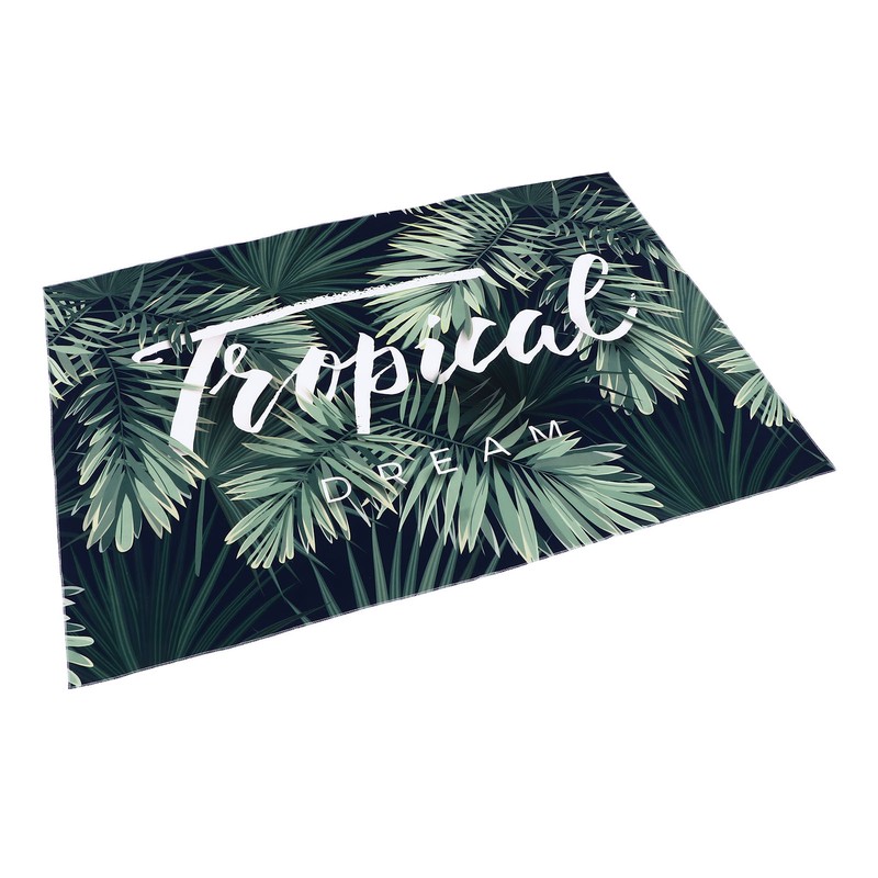 Tapestry Beautiful Green Plants Background Wall Decoration Tapestry for Living