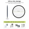 12 inch LED Flush Mount Dimmable Ceiling Light Fixture, Hepside