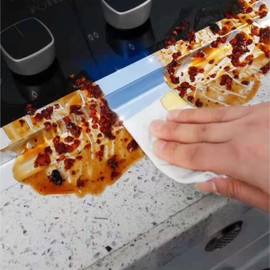 Aluminum Foil Tape, Silver Caulk Strip, Self Adhesive Waterproof Repair Duct Tape for Bathroom Toilet Kitchen Sink Basin Edge and Wall Sealing (1.18 inch x 32.8Ft)