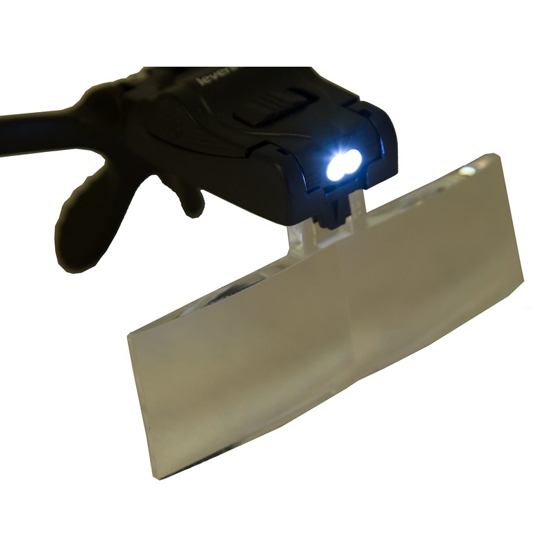 Levenhuk Zeno Vizor G3 Hands Free Magnifying Glasses with LED