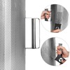 12" x 6" Stainless Steel Guiro Instrument Latin Percussion Metal