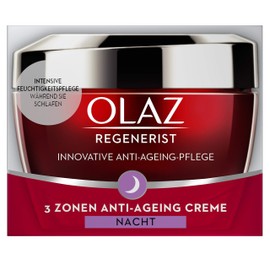 Olaz Regenerist 3-Zone Firming Anti-Ageing Night Cream 50 ml, with Amino Peptide Complex II