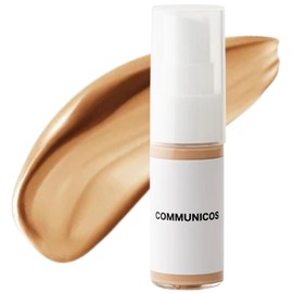 Comnikos SPF30/PA++02 Liquid Foundation Men's Blue Beard Hide Pores Acne Scars High Coverage Sunscreen (Standard Color)