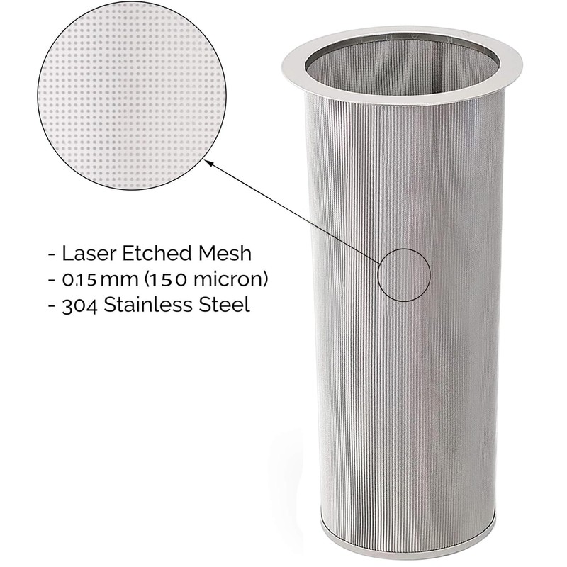 Cold Brew Coffee Filter for 1 Gallon Mason Jars, Made