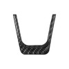 SUNJIKA Compatible with Carbon Fiber Center Console Car Wheel Steering