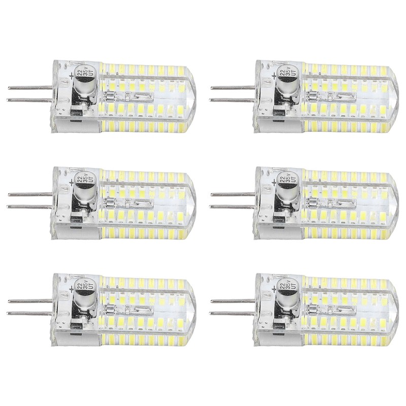 6 Pcs G4 LED Bulbs Bi Pin Base Light Bulbs
