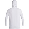 Quiksilver Men's Standard Everyday Surf Tee Hoodie, White