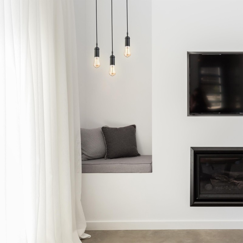 GLOBE Electric 60W Equivalent Soft White (2000K) Vintage Edison Dimmable