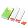FOSHIO Plastic Razor Blades 200PCS Double Edged 1.5 Inch Suit