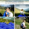 ALPENWERT® Isomatte Outdoor [Kleines Packmaß & Ultraleicht] Luftmatratze perfekt für