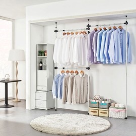 Magic Clean Upgraded Fixed 3-Tier Clothing Rack 25mm