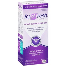 RepHresh Vaginal Gel, 0.07 Oz Each, 4 Count (Pack of 3)