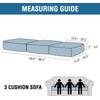 GERLNF - Funda de cojín elástica de terciopelo para silla,