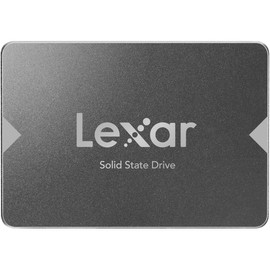 Lexar NS100 2.5” SATA III 6Gb/s Internal 512GB SSD, Solid State Drive, Up To 550MB/s Read, for Laptop, Desktop Computer/PC (LNS100-512AMZN)