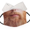 McMug - Ginger Beard Male Face - Adult Face Masks