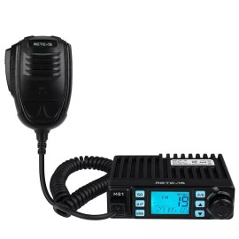 Retevis MB1/MB2 CB Radio Dual-Mode AM/FM,12V/24,4 W,40Channel Portable Radio - MB2
