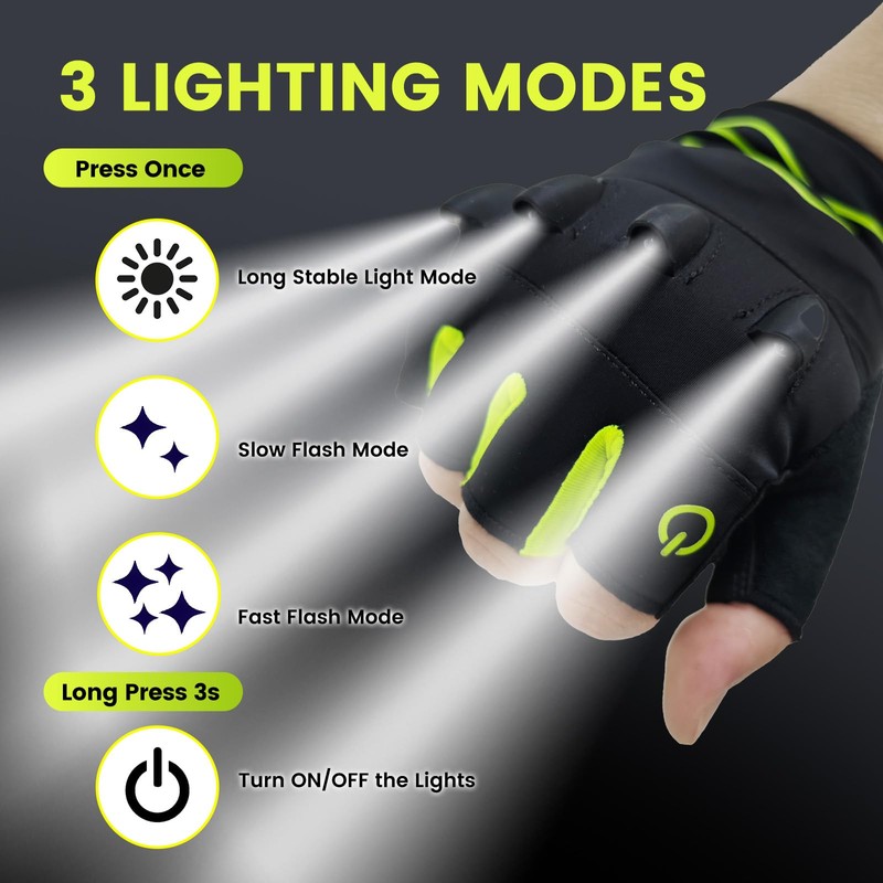 Thiovanek Men's Cycling Gloves Gift (Large)
