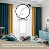 GADGET PLANET Plastic Curtain Hooks | Curtain Glider Hooks |