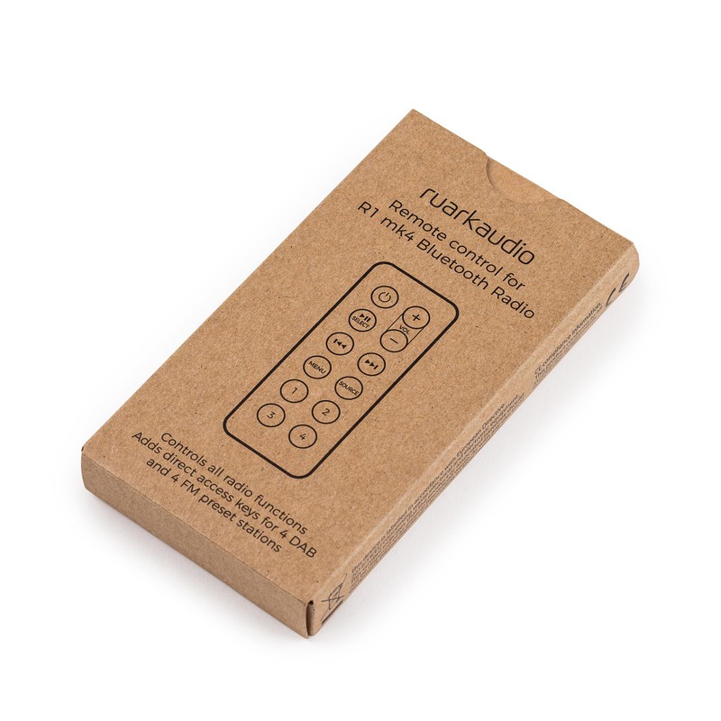 ruarkaudio Remote Control for R1 Mk4 Bluetooth Radio