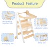 Toddler Tower, Toddler Kitchen Stool Helper with 3 Height Adjustable