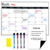 Artimiki Magnetic Monthly Planner 17 x 12 Inches – Monthly