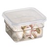 Cambro 2SFSCW135 Food Storage Container, 2 Quart, 7-1/4" x 7-1/4"