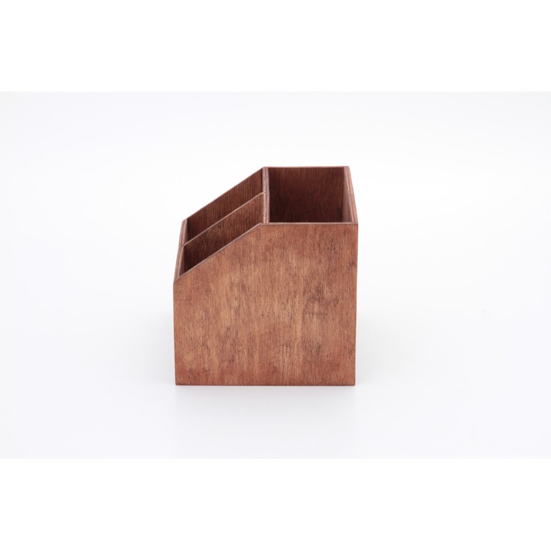 Fuji Boeki Wooden Stationery Lion Partition Box 30333