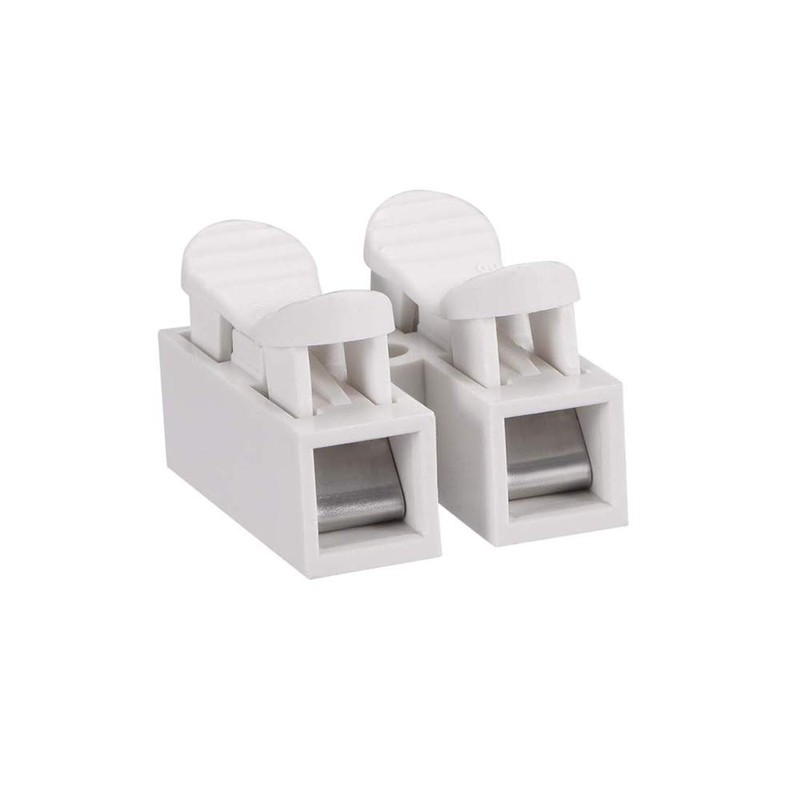 YIXISI 100pcs Fast Cable for Connecting, 2 Pins Cable Plug,