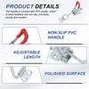 PATIKIL Toggle Latch Clamp 4002 Style, 2 Pcs Carbon Steel