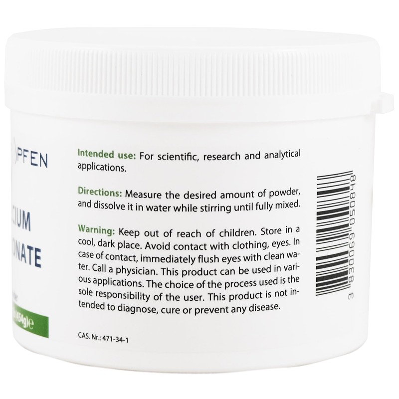 Heiltropfen Calcium Carbonate Powder | 1 Pound - 454 g