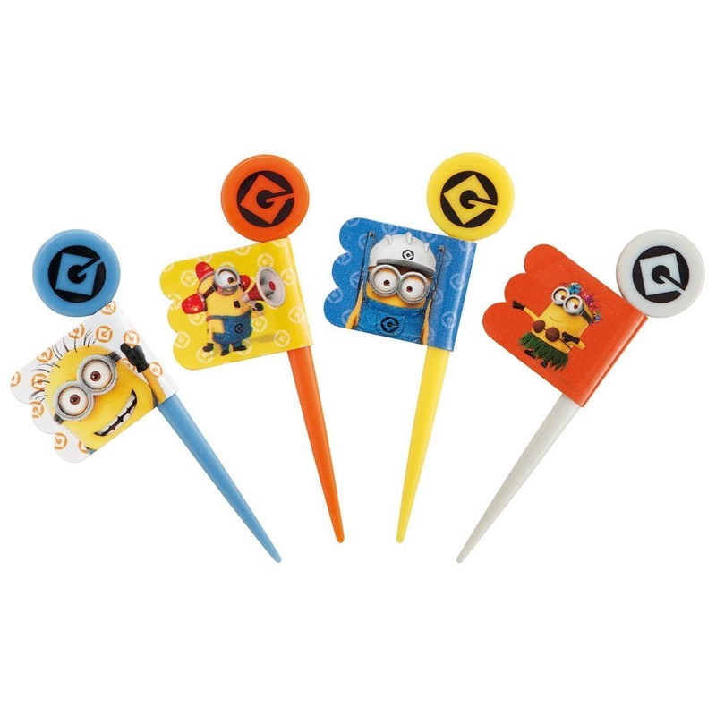 スケーター (skater) ランチピックス 12本入り ピック ミニオンズ 3 LKP2