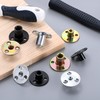 M METERXITY 5-Pack M12x25mm T-Nuts Galvanized Carbon Steel Tee Nut