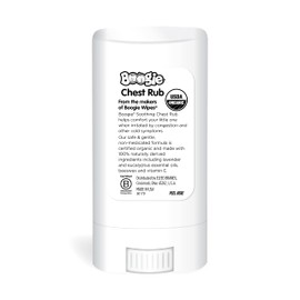 Boogie Chest Rub Stick for Soothing Relief, Petroleum-Free, USDA Organic, Naturally Derived, Soothing Eucalyptus and Lavender, 0.49 oz (Pack of 1)