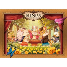 Trick Takers KINGS Compact Edition, Board Game (For 2-5 Players, 30-40 Minutes), Trick-Take Card Game That Can Also Be Used As Playing Cards, Japanese & English Instruction Manual Included