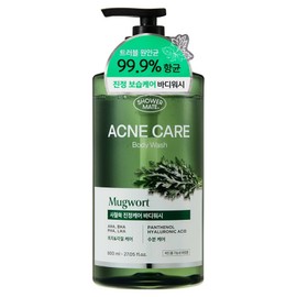 Shower Mate Artemisia Acne Care Acne Functional Body Wash, 800ml, 1 ea / 샤워메이트 사철쑥 아크네 케어 여드름 기능성 바디워시, 800ml, 1개