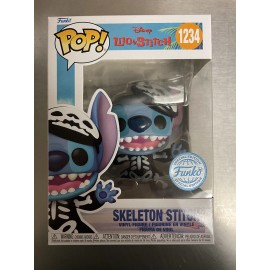Funko Pop Skeleton Stitch Lilo & Stitch Special Edition PIAB EE W/ Pop Protector