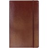C.R. Gibson MJ5-4792 Brown Bonded Leather Notebook with 240 Ruled