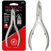 Revlon Alicate de Uñas para Hombres, Pinza para Cutículas, Plateado,