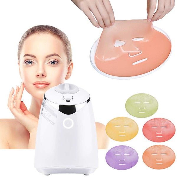 JOPOHA Facial Mask Machine, DIY Fruit Vegetable Facial Care Masks Maker Machine, Full Automation Skin Care Machine with Human Voice Reminder