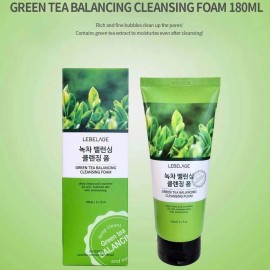 Espuma Limpiadora Facial Coreana  Aloe Y T Verde_4pz Todo Tipo De Piel Danoche                                                                        