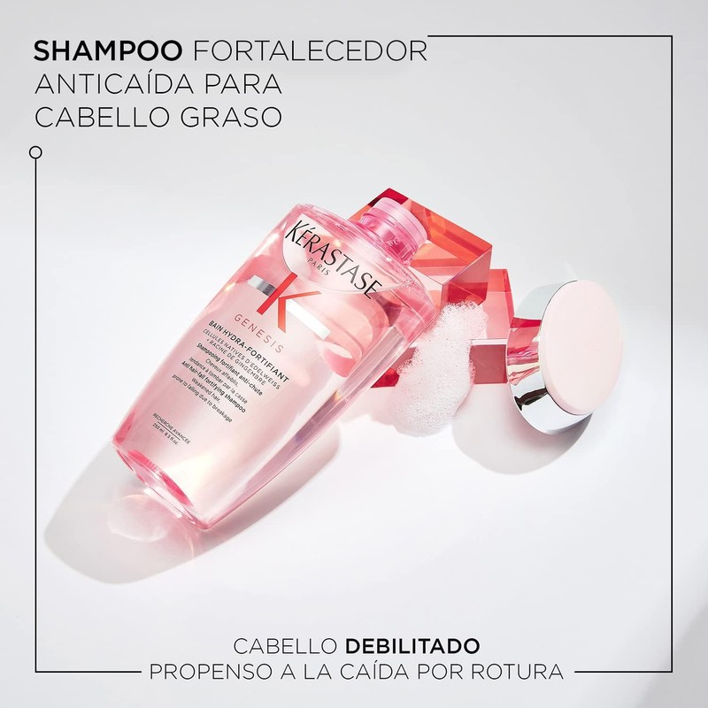 KÉRASTASE Bain Hydra-Fortifiant Shampoo Anti-Caída 250 ml.