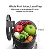 Whole Fruits Cold Press Juicer Machines, 4.3-inch (110mm) Powerful Wide