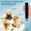 BSRGMS Milk Frother Handheld for Coffee, Electric Whisk 3 Speed