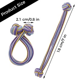 6Pcs Chinese Knot Scrunchies Colorful High Elastic Hair Ties No Damage Ponytail Holders Elastic Rubber Band Hair Ropes Stretchy Thickened No Crease Knot Ball Hair Accessories for Women Girls