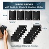 Alpine Rivers RFID Blocking Credit Card Sleeves 18-Piece Set –