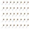 SOWAKA 120 Pcs 6mm Map Tacks with Steel Point Bead