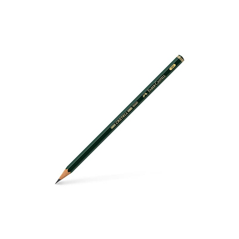 3H Pencil Faber Castell 9000 (single)