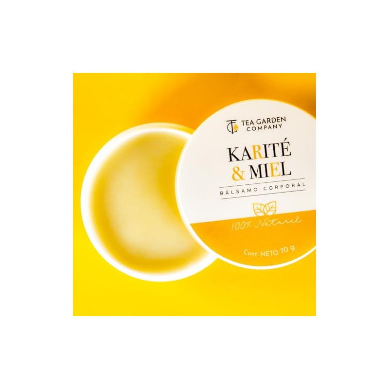 Tea Garden Company Bálsamo Corporal Karité & Miel 100% Natural
