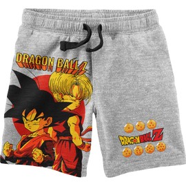 Dragon Ball Z Anime Heroes Boy’s Graphic Tee and Shorts Set Sleepwear-XXL Black