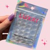 LUXXI Press-On Nail Adhesive Tabs | Extra Strong Double-Sided Stickers for Secure Long-Lasting Hold | Easy to Apply & Remove | 24 Sheets Nail Glue Alternative